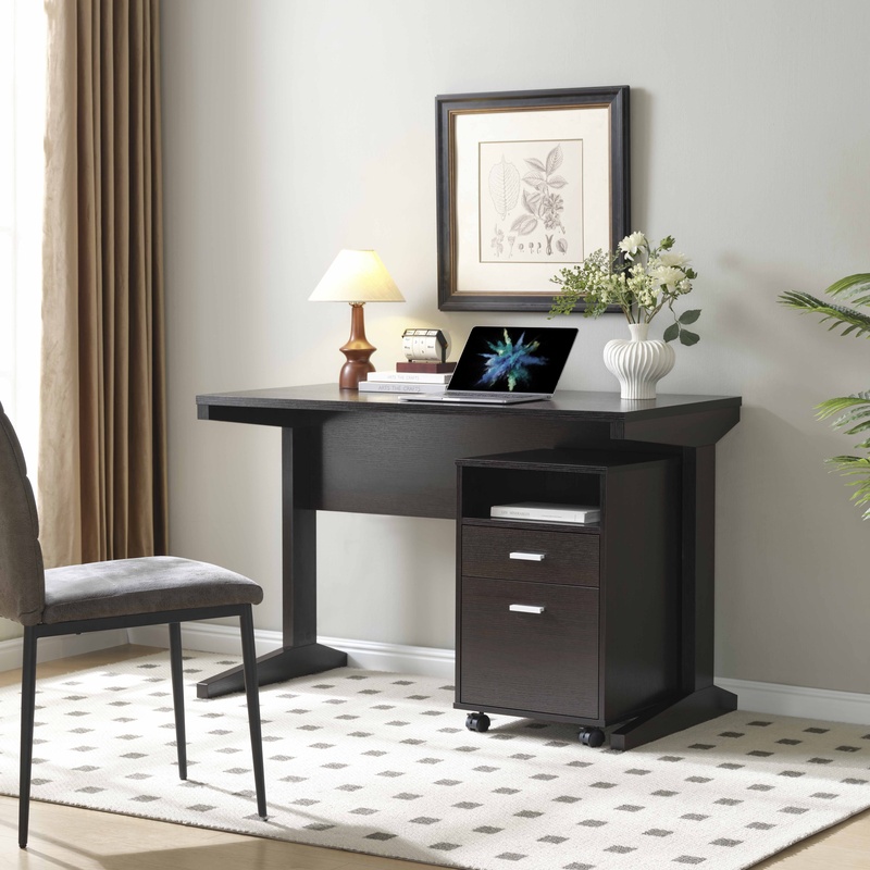 Home Office Desk with Modesty  - Home Office With Two Desks avaliação e preço