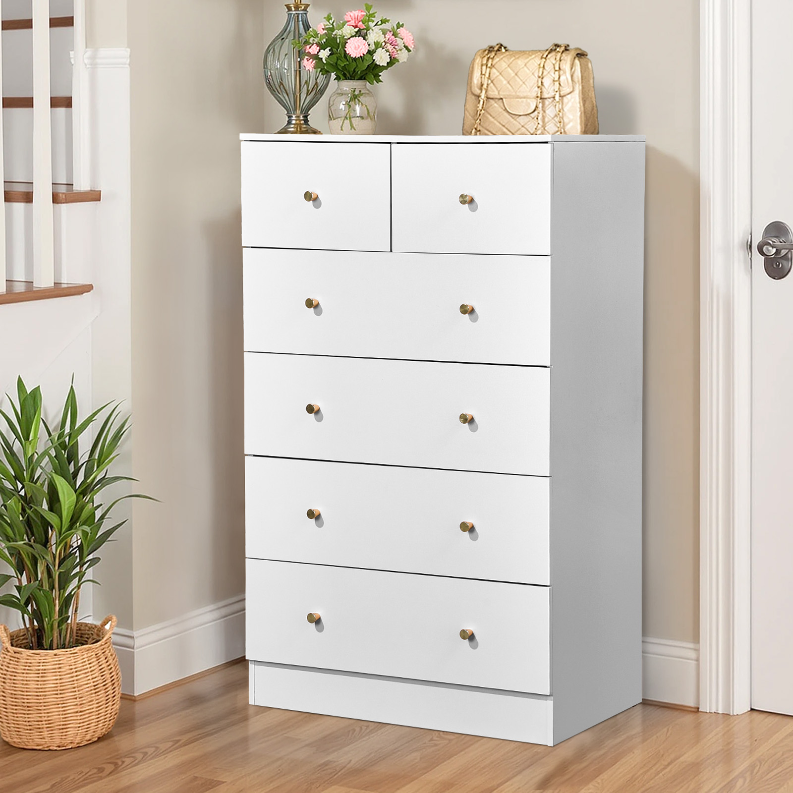 Storage Organizer Cabinet 6 Ch - Home Office Furniture avaliação e preço