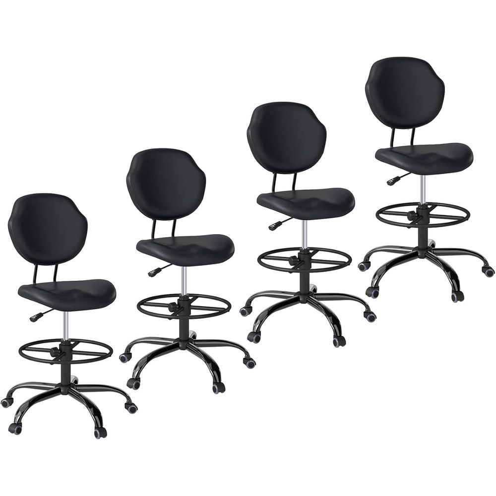 Ergonomic Swivel Chair with Lu - Home Office Chair avaliação e preço